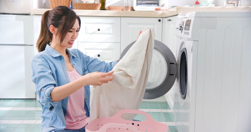 Remove mold stains from your clothes.